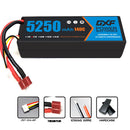 (CN)DXF 3S 5250 mAh 11.1V 140C Batteria Lipo ad Alta Capacità Hardcase con Deans/T Spina per 1:8 Scala RC Auto, Multi-Rotore RC Aeroplano, RC Elicottero, RC Barca