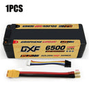 (PL)DXF Lipo Battery 4S 15.2V 6500MAH 150C GoldSeries  LCG 5MM Graphene lipo Hardcase  XT90 5MM NGP GOLDEN Plug for Rc 1/8 1/10 Buggy Truck Car Off-Road Drone