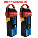 (FR)DXF Lipo Battery 6S 22.2V 3500MAH 100C  lipo SoftCase xt60 Plug for Rc 1/8 1/10 Buggy Truck Car Off-Road Drone