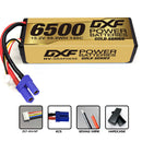 (CN)DXF Lipo Battery 4S 15.2V 6500MAH 140C GoldSeries Graphene lipo Hardcase with EC5 and XT90 Plug for Rc 1/8 1/10 Buggy Truck Car Off-Road Drone
