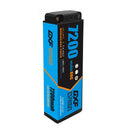 (CN) DXF 2S 7.4V Lipo Battery 80C 7200mAh with 4mm Bullet for RC 1/10 1/8 Vehicles Car Truck Tank Truggy Competition Racing Hobby