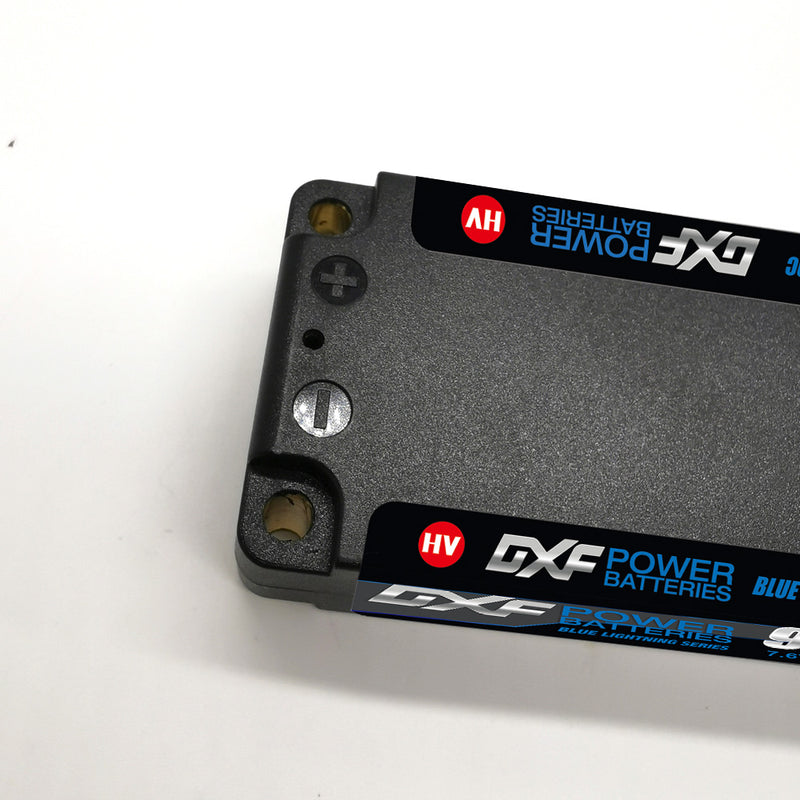 (GE) DXF 2S 7.6V Lipo Battery 130C 9200mAh with 5mm Bullet for RC 1/8 Vehicles Car Truck Tank Truggy Competition Racing Hobby