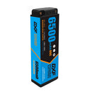 (CN) DXF 2S 7.4V Lipo Battery 80C 6500mAh with 4mm Bullet for RC 1/10 1/8 Vehicles Car Truck Tank Truggy Competition Racing Hobby