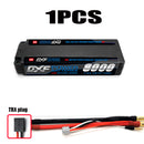 (CN)DXF 5mm 2S 8000mAh 7.6V 130C Batteria LCG Lipo ad Alta Capacità Hardcase con XT90 Spina per 1:8 Scala RC Auto, Multi-Rotore RC Aeroplano, RC Elicottero, RC Barca
