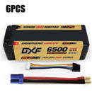 (PL)DXF Lipo Battery 4S 15.2V 6500MAH 150C GoldSeries  LCG 5MM Graphene lipo Hardcase  NGP GOLDEN Plug for Rc 1/8 1/10 Buggy Truck Car Off-Road Drone