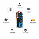 DXF 6S 5200mAh 80C - Key Features with Icons