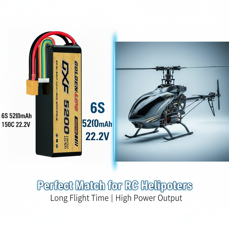 DXF 6S Helicopter Split Banner