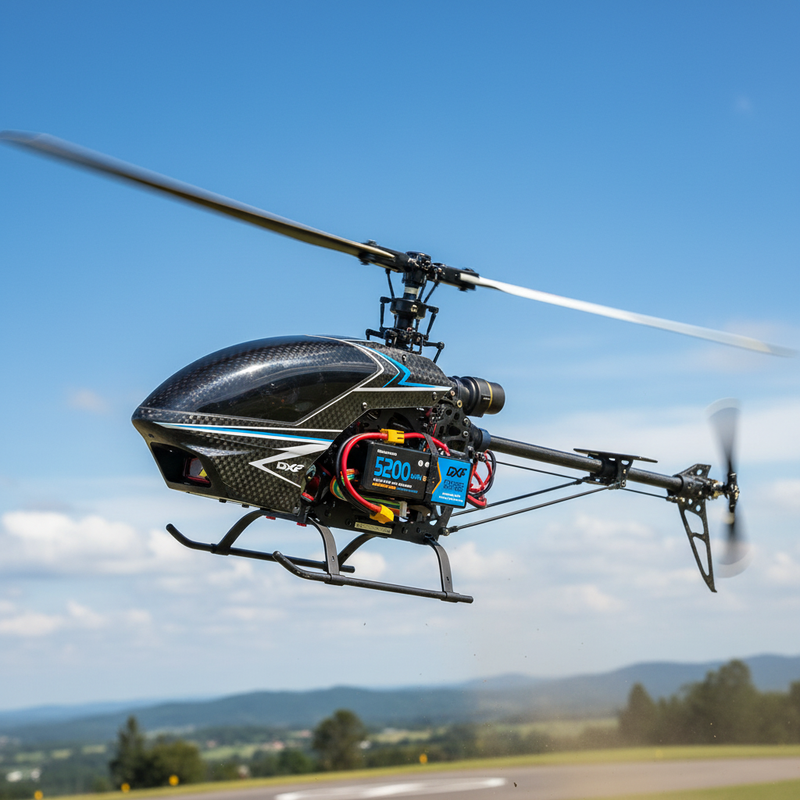 DXF Battery for RC Helicopter - In Flight Action
