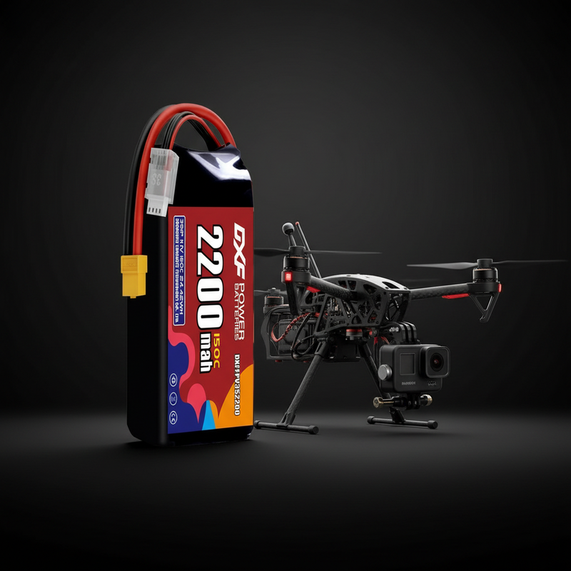 DXF Battery with Cinematic FPV Drone