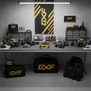 DXF比赛工作台与旗帜