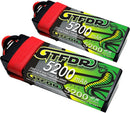 (JP)GTFDR Lipoバッテリー 2S 7.4V 5200MAH 100C リポ ハードケース付き DEANS/Tプラグ付き Rc 1/8 1/10 バギートラックカー オフロードドローン用