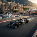 摩纳哥F1风格赛车
