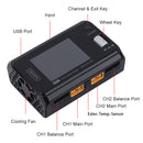 ToolkitRC M6D 500W 15A DC Dual Channel MINI Smart Charger ADP100, 100W, 20V,ToolkitRC ADP200 200W Output 19.5V 10.3A AB Clip