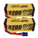 (PL)DXF High Voltage 4S 9200 mAh 15,2 V 130C Batteria Lipo ad Alta Capacità Hardcase con XT90 Spina per 1:8 Scala RC Auto, Multi-Rotore RC Aeroplano, RC Elicottero, RC Barca