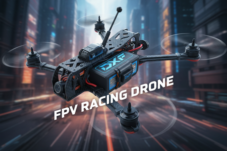 带上FPV穿越机英文