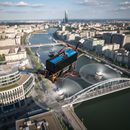 FPV竞速无人机城市飞行