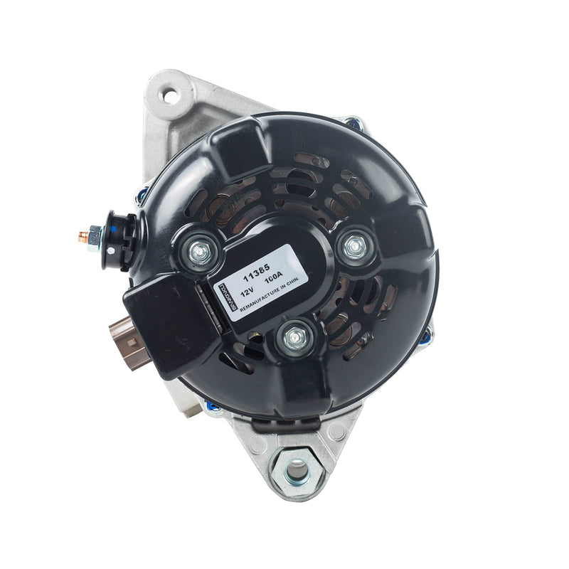 Alternator 104210-5490/11385 Compatible with TOYOTA COROLLA 1.8L L4 2009-2013 MATRIX 1.8L L4 2009-2010 Pontiac Vibe 1.8L 2009-2010 SCION XD 1.8L L4 2008-2014 100Amp