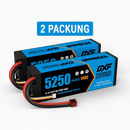 DXF 3S 11.1V 5250mAh 140C Graphene Hardcase LiPo Battery with Deans / T-Plug for 1/8 1/10 RC Cars, Trucks, Buggies & Boats (1-6 Pack Available)
