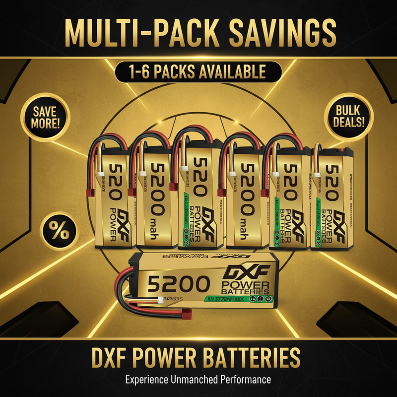 Multi-Pack Savings 5200mAh