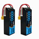 DXF LiPo Battery 4S 14.8V 10000mAh 100C Graphene Softcase with EC5 / T / TRX / XT60 / XT90 / XT150 / Q8s Plug for RC 1/8 1/10 Buggy Truck Car Off-Road Drone