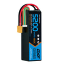 DXF Lipo Battery 6S 22.2V 5200mAh 80C Graphene Softcase with EC5 / T / TRX / XT60 / XT90 / XT150 / Q8s Plug for RC 1/8 1/10 Buggy Truck Car Off-Road Drone