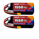 DXF LiPo Battery 4S HV 15.2V 1550mAh 60C with PH2.0 / JST / XT30 / SM / XT60 / EC5 / XT90 for FPV Drone Whoop Micro Racing