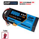 (CN)DXF High Voltage 4S 8000 mAh 15.2V 130C Batteria Lipo ad Alta Capacità Hardcase con XT90 Spina per 1:8 Scala RC Auto, Multi-Rotore RC Aeroplano, RC Elicottero, RC Barca