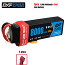 (CN)DXF 3S Lipo Battery 11.4V 130C 8000mAh Soft Case Battery with EC5 XT90 Connector for Car Truck Tank RC Buggy Truggy Racing Hobby