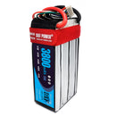 (CN)DXF 6S Lipo Battery 22.2V 50C 3800mAh Soft Case Battery with EC5 XT90 Connector for Car Truck Tank RC Buggy Truggy Racing Hobby