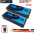 (CN)DXF 4mm 2S 9200mAh 7.6V 130C Batteria Lipo ad Alta Capacità Hardcase con XT90 Spina per 1:8 Scala RC Auto, Multi-Rotore RC Aeroplano, RC Elicottero, RC Barca