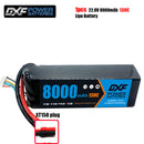 (CN)DXF 6S Lipo Battery 22.8V 130C 8000mAh Soft Case Battery with EC5 XT90 Connector for Car Truck Tank RC Buggy Truggy Racing Hobby