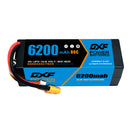 (CN)DXF High Voltage 4S 6200 mAh 14.8V 80C Batteria Lipo ad Alta Capacità Hardcase con XT90 Spina per 1:8 Scala RC Auto, Multi-Rotore RC Aeroplano, RC Elicottero, RC Barca