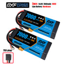 (CN)DXF 4S 7000 mAh 14.8 V 100C Batteria Lipo ad Alta Capacità Hardcase con XT90 Spina per 1:8 Scala RC Auto, Multi-Rotore RC Aeroplano, RC Elicottero, RC Barca