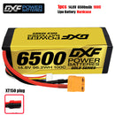 (CN)DXF 4S 6500 mAh 14.8V 100C Batteria Lipo ad Alta Capacità Hardcase con XT90 Spina per 1:8 Scala RC Auto, Multi-Rotore RC Aeroplano, RC Elicottero, RC Barca