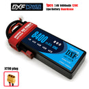 (CN)DXF 2S 8400mAh 7.4V 120C Batteria Lipo ad Alta Capacità Hardcase con XT90 Spina per 1:8 Scala RC Auto, Multi-Rotore RC Aeroplano, RC Elicottero, RC Barca