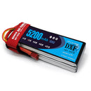 (CN)DXF 3S Lipo Battery 11.1V 100C  5200mAh Soft Case Battery with EC5 XT90 Connector for Car Truck Tank RC Buggy Truggy Racing Hobby