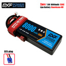 (CN)DXF 2S 8000mAh 7.6V 130C Batteria Lipo ad Alta Capacità Hardcase con XT90 Spina per 1:8 Scala RC Auto, Multi-Rotore RC Aeroplano, RC Elicottero, RC Barca