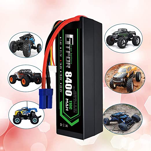 (EU)GTFDR Lipo Battery 4S 14.8V 8400mAh 110C/220C HardCase Lipo Battery for RC HPI HSP 1/8 1/10 Buggy RC Car Truck