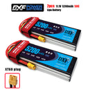 (CN)DXF 3S Lipo Battery 11.1V 50C 5200mAh Soft Case Battery with EC5 XT90 Connector for Car Truck Tank RC Buggy Truggy Racing Hobby