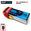 (CN)DXF 3S Lipo Battery 11.1V 100C10000mAh Soft Case Battery with EC5 XT90 Connector for Car Truck Tank RC Buggy Truggy Racing Hobby