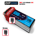 (CN)DXF 6S Lipo Battery 22.2V 100C6500mAh Soft Case Battery with EC5 XT90 Connector for Car Truck Tank RC Buggy Truggy Racing Hobby