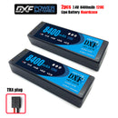 (CN)DXF 4mm 2S 8400mAh 7.4V 120C Batteria Lipo ad Alta Capacità Hardcase con XT90 Spina per 1:8 Scala RC Auto, Multi-Rotore RC Aeroplano, RC Elicottero, RC Barca