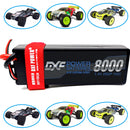 (CN)DXF 2S 8000mAh 7.4V 110C Batteria Lipo ad Alta Capacità Hardcase con XT90 Spina per 1:8 Scala RC Auto, Multi-Rotore RC Aeroplano, RC Elicottero, RC Barca