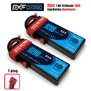 (CN)DXF 2S 9200mAh 7.6V 130C Batteria Lipo ad Alta Capacità Hardcase con XT90 Spina per 1:8 Scala RC Auto, Multi-Rotore RC Aeroplano, RC Elicottero, RC Barca