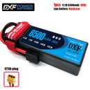 (CN)DXF 3S 6500 mAh 11.1V 100C Batteria Lipo ad Alta Capacità Hardcase con XT90 Spina per 1:8 Scala RC Auto, Multi-Rotore RC Aeroplano, RC Elicottero, RC Barca