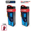 (CN)DXF 3S 7000 mAh 11.1V 60C Batteria Lipo ad Alta Capacità Hardcase con XT90 Spina per 1:8 Scala RC Auto, Multi-Rotore RC Aeroplano, RC Elicottero, RC Barca