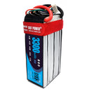 (CN)DXF 6S Lipo Battery 22.2V 60C 3300mAh Soft Case Battery with EC5 XT90 Connector for Car Truck Tank RC Buggy Truggy Racing Hobby