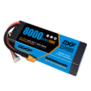 (CN)DXF High Voltage 4S 8000 mAh 15.2V 130C Batteria Lipo ad Alta Capacità Hardcase con XT90 Spina per 1:8 Scala RC Auto, Multi-Rotore RC Aeroplano, RC Elicottero, RC Barca