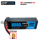 (CN)DXF 6S Lipo Battery 22.8V 130C 8000mAh Soft Case Battery with EC5 XT90 Connector for Car Truck Tank RC Buggy Truggy Racing Hobby