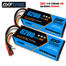 (CN)DXF 3S 6200 mAh 11.1V 80C Batteria Lipo ad Alta Capacità Hardcase con XT90 Spina per 1:8 Scala RC Auto, Multi-Rotore RC Aeroplano, RC Elicottero, RC Barca